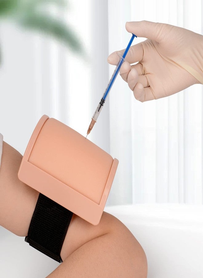 Medarchitect Intramuscular Injection Training Pad Model with 3 Skin Layers IM, SQ, ID Injection Simulator Practice Tool for Medical Education to Student, Nurse, Doctor Educational Supplier - Image 2